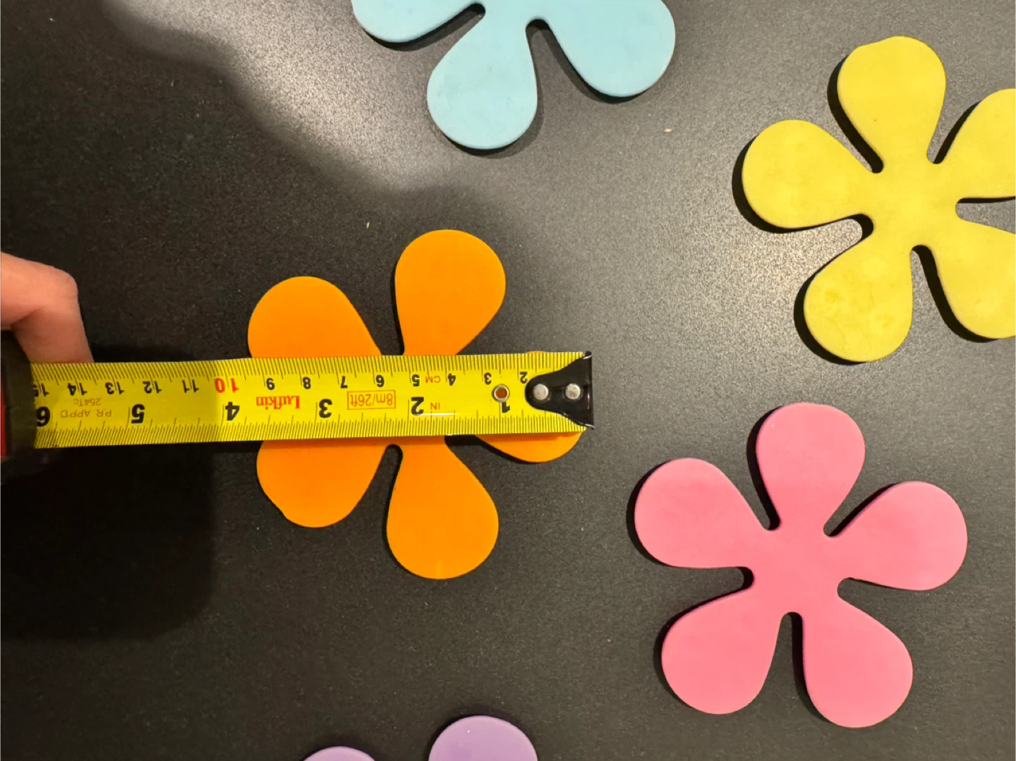 Flower Shaped bath tub stickers - photo 4