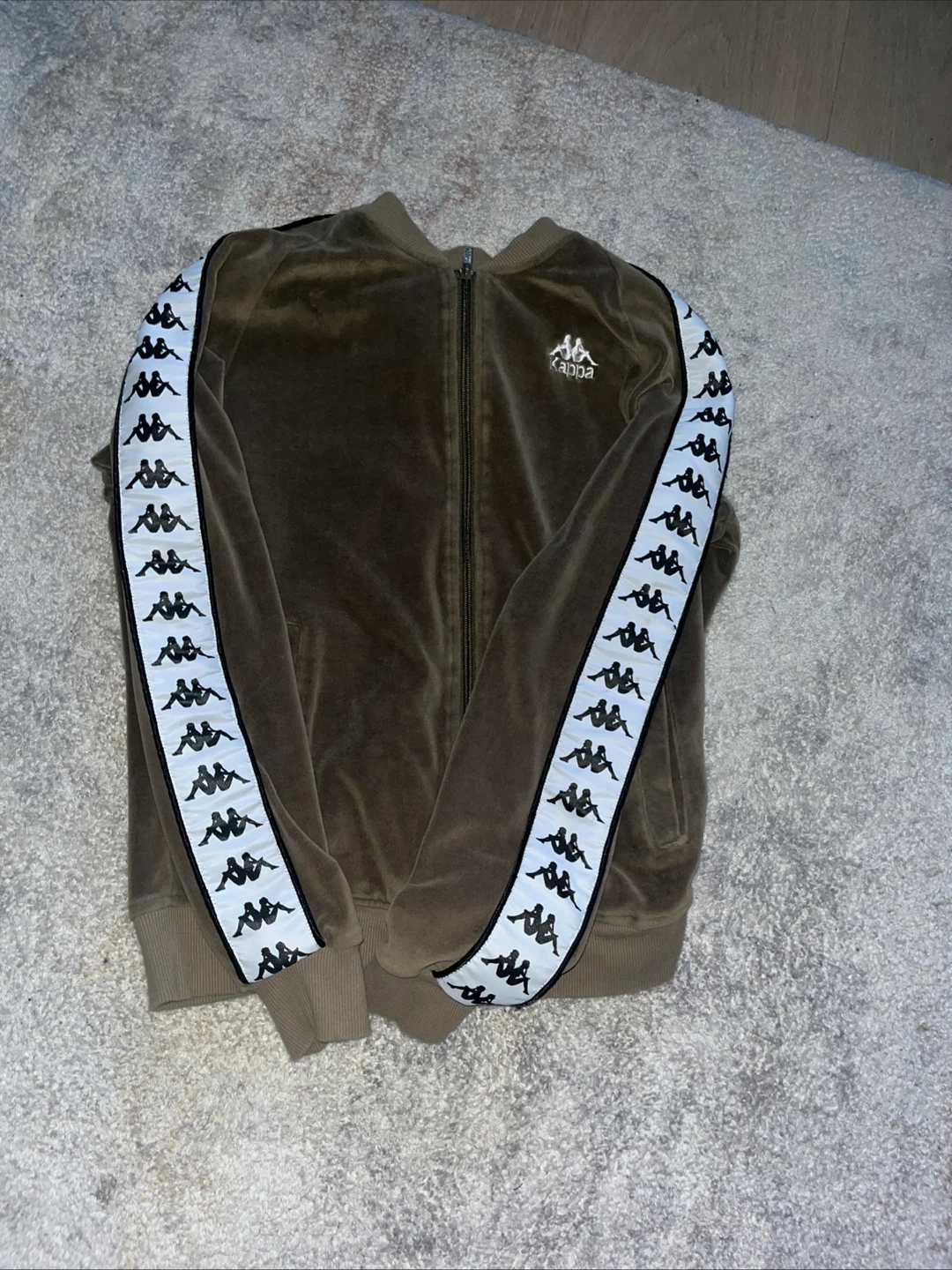 Kappa Velour Track Jacket MEDIUM MUST GO!!!!!!! - photo 3