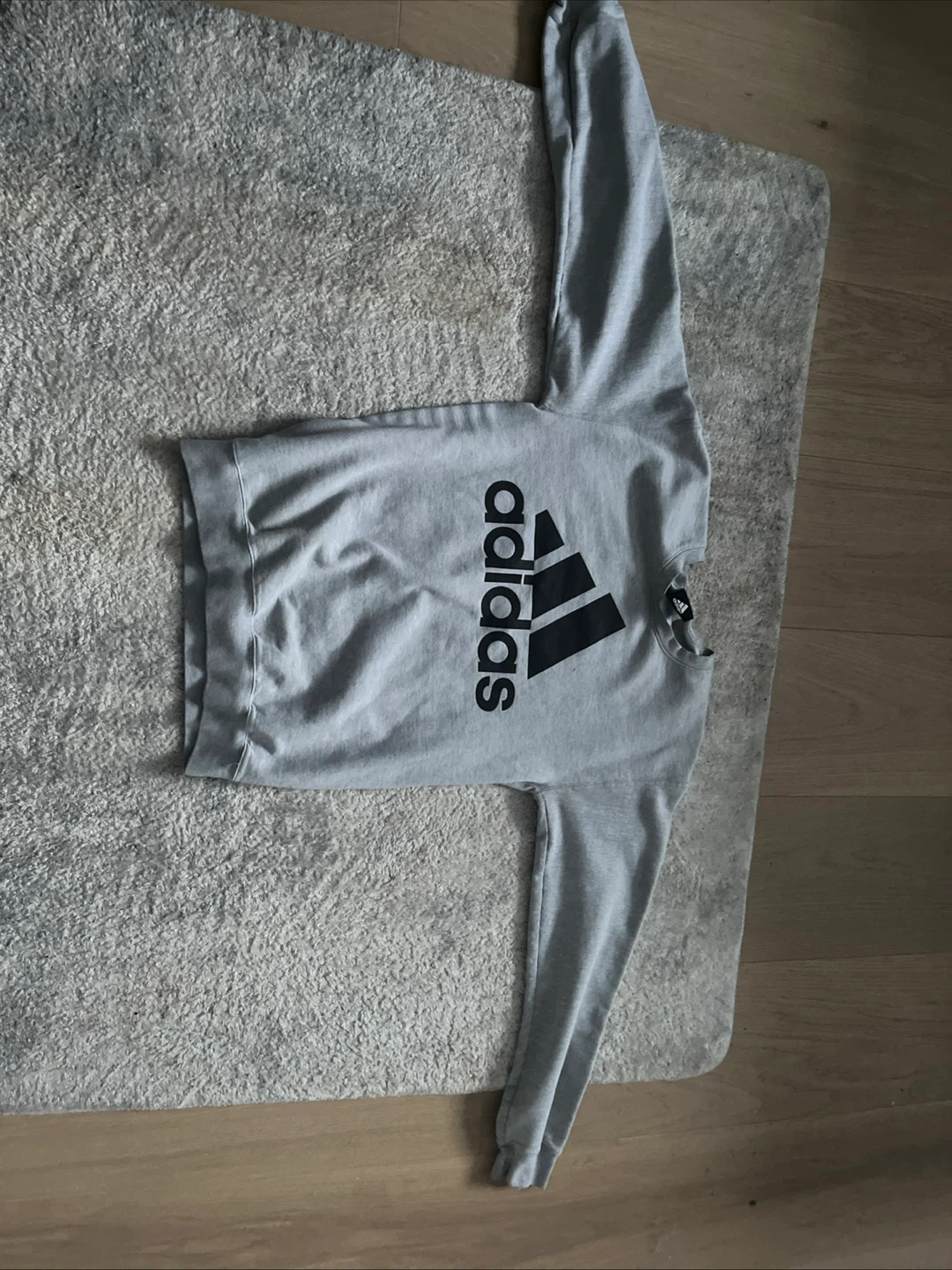 Adidas Grey Crewneck Sweatshirt MUST GOO!!! - photo 3