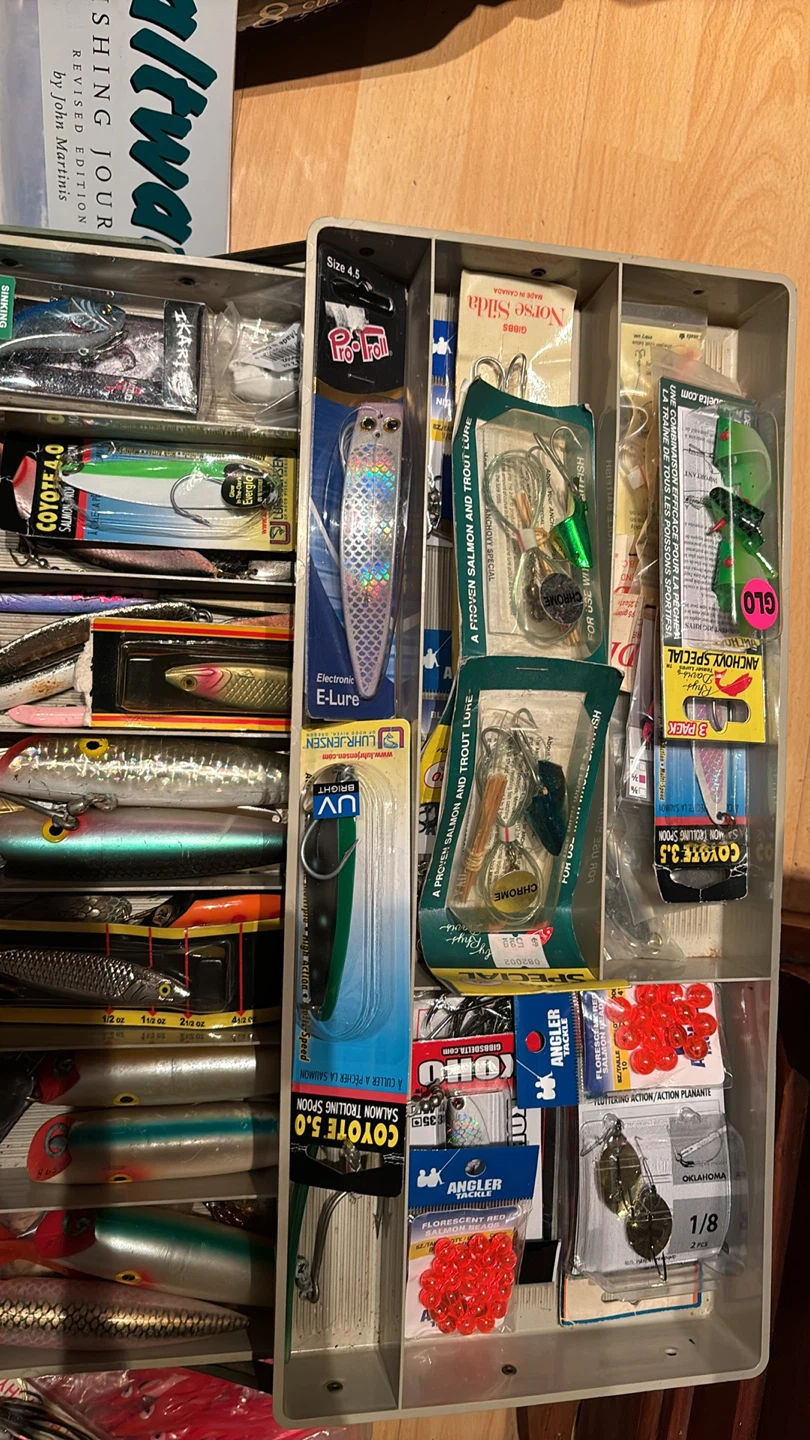 Fishing Lures and Tackle Assortment