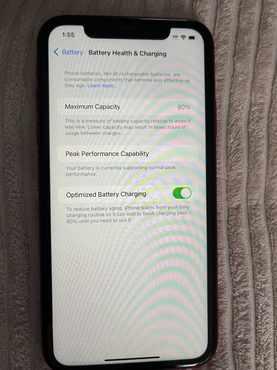 Apple iPhone XR RED - 64GB - photo 3