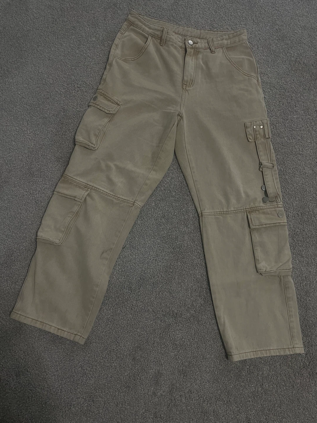 Women's Cargo Pants - Tan