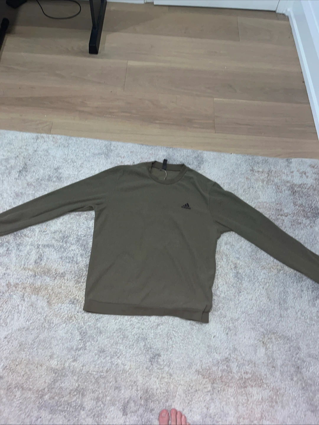 Adidas Long Sleeve Crewneck Sweatshirt - photo 2