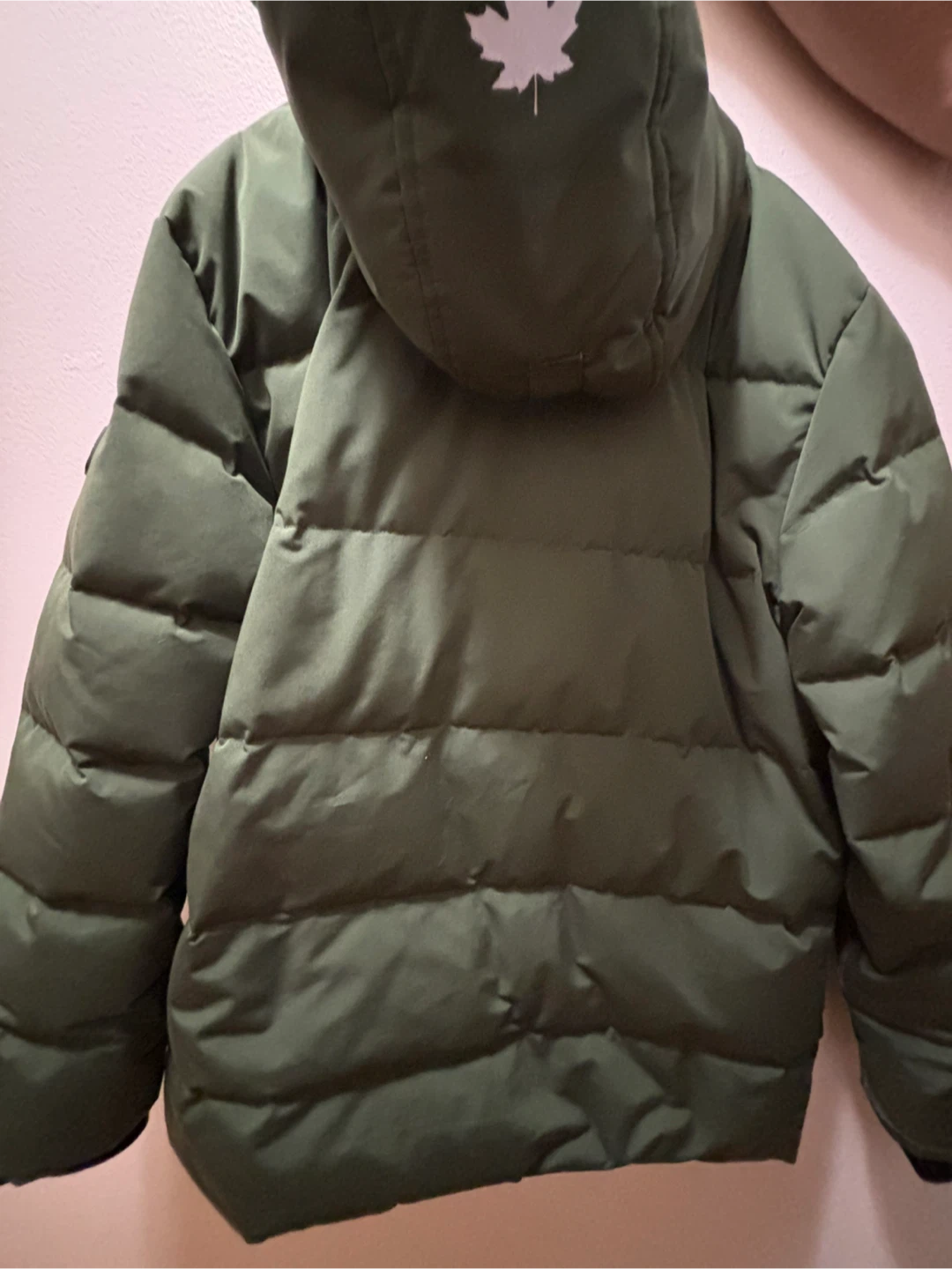 Canadiana Puffer Jacket Green