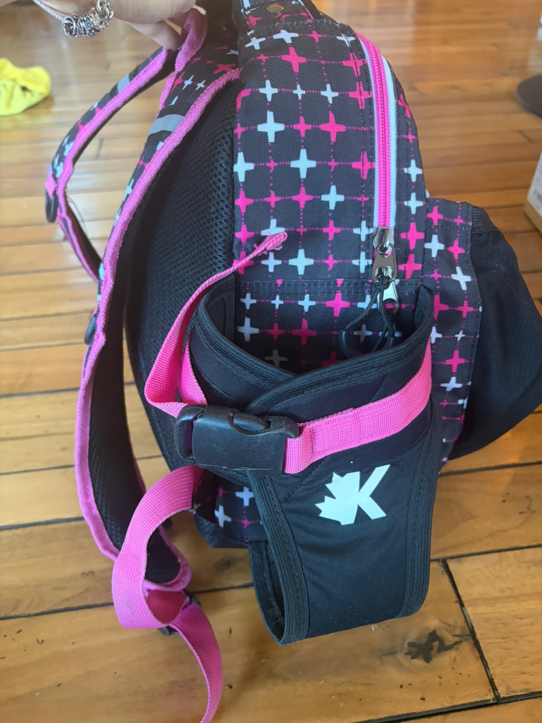 K & B Sport Pink and Black Backpack - photo 5