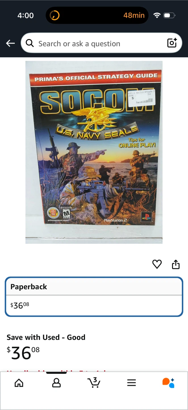 PlayStation 2 SOCOM U.S. Navy SEALs Greatest Hits Game - photo 3