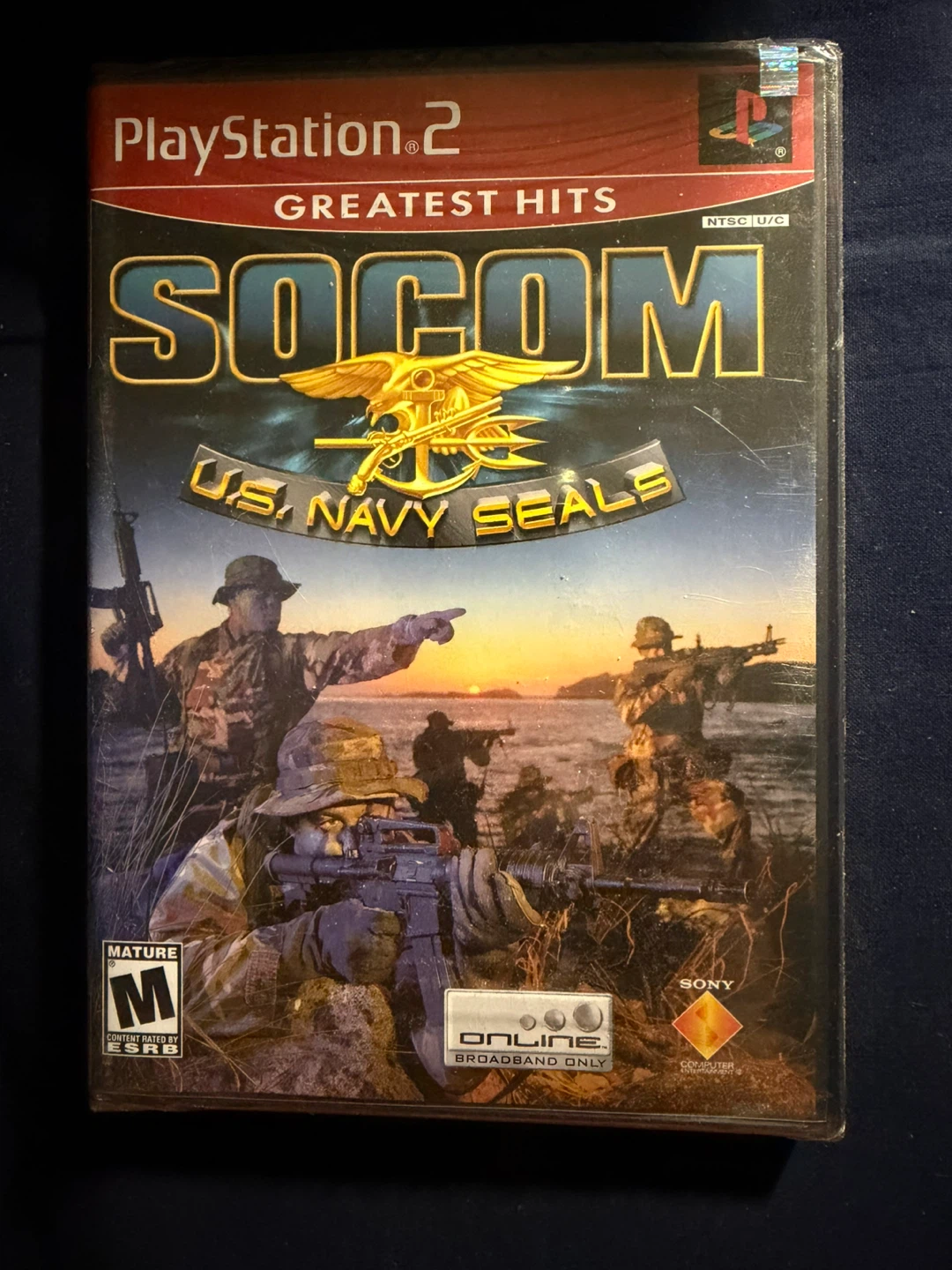 PlayStation 2 SOCOM U.S. Navy SEALs Greatest Hits Game