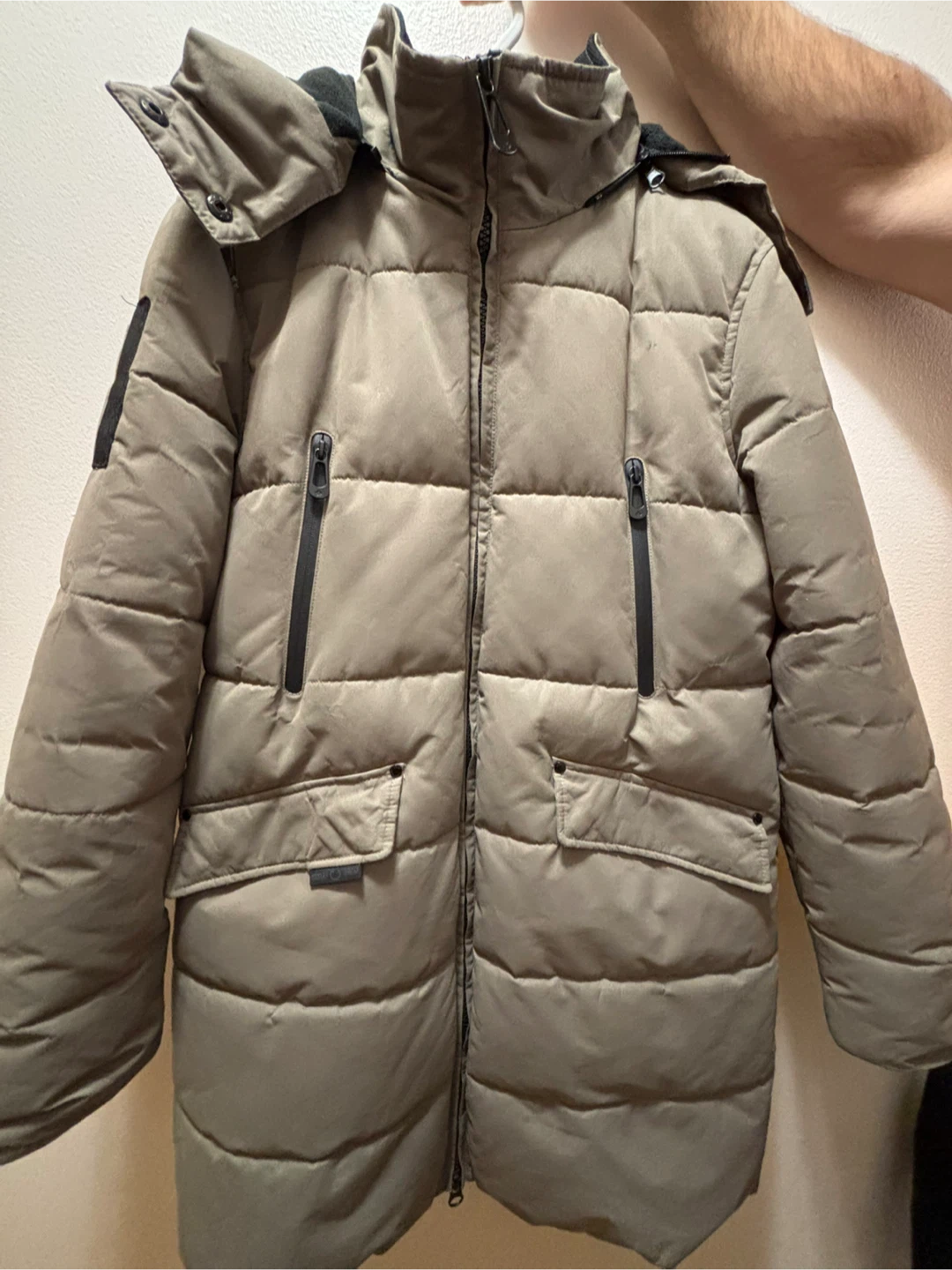 Noize Puffer Winter Jacket with Fur Trimmed Hood - photo 2