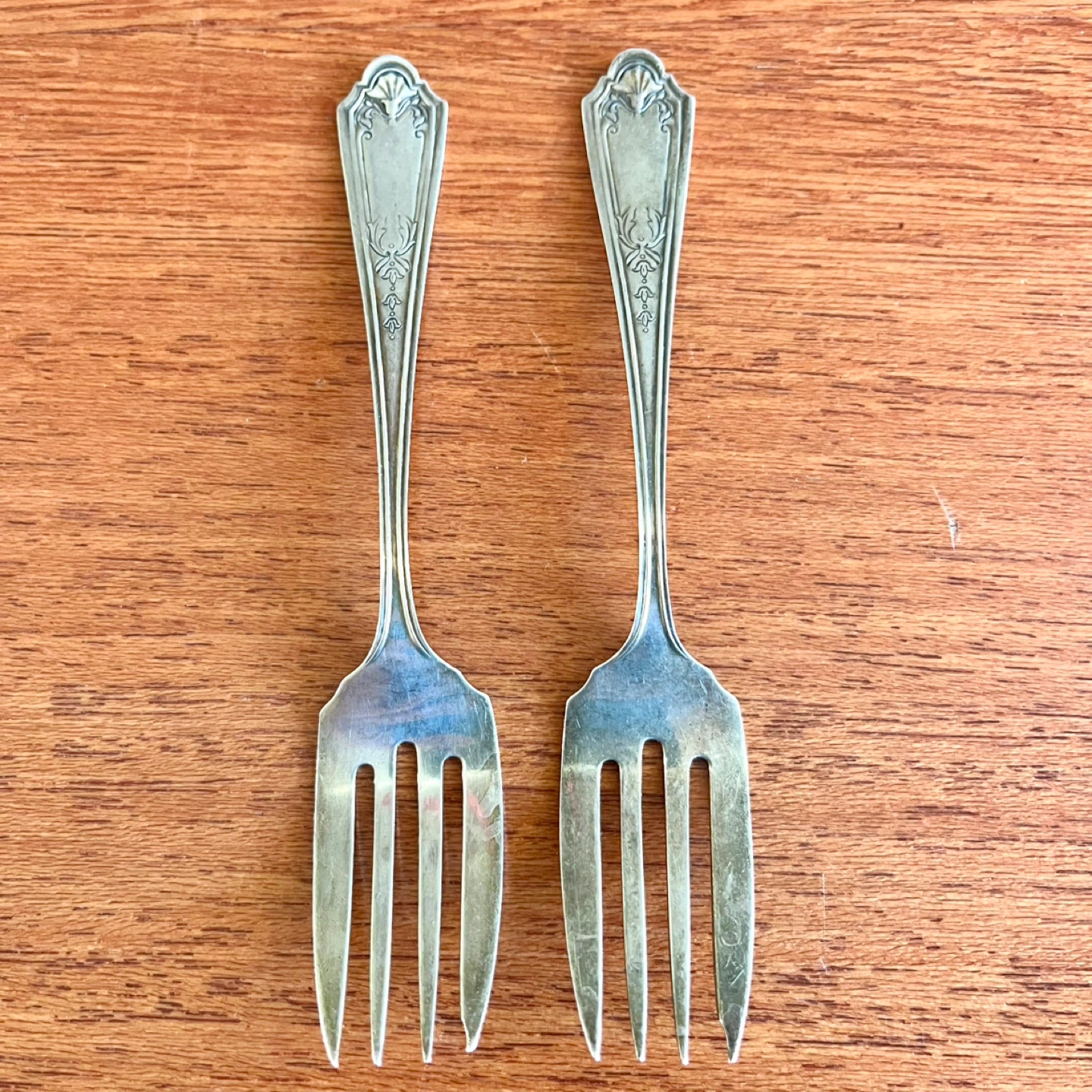 2 Sterling Silver Watson Queen Louise Forks
