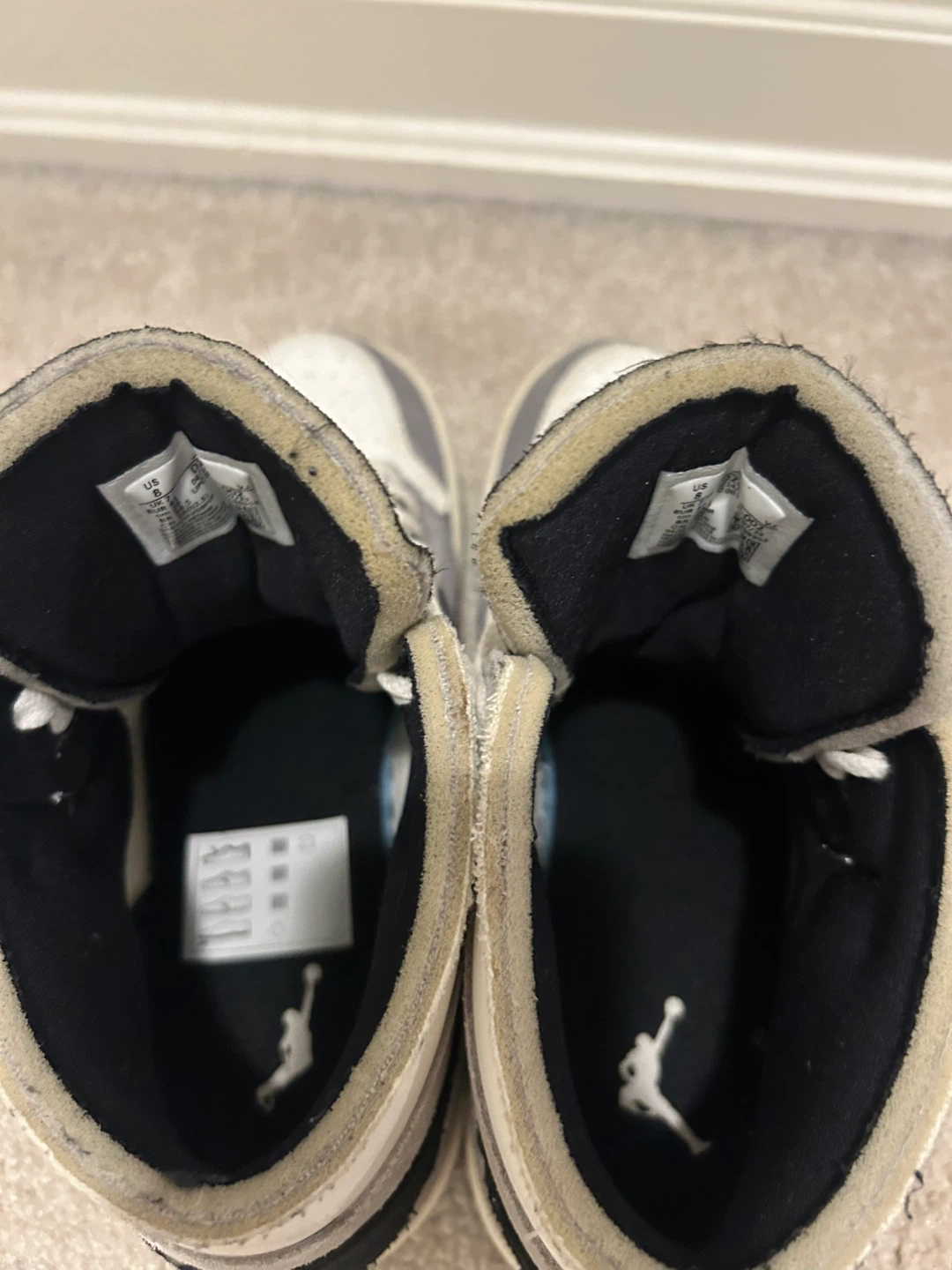 Jordan 1 Mid SE Grey White Size 8 - photo 4