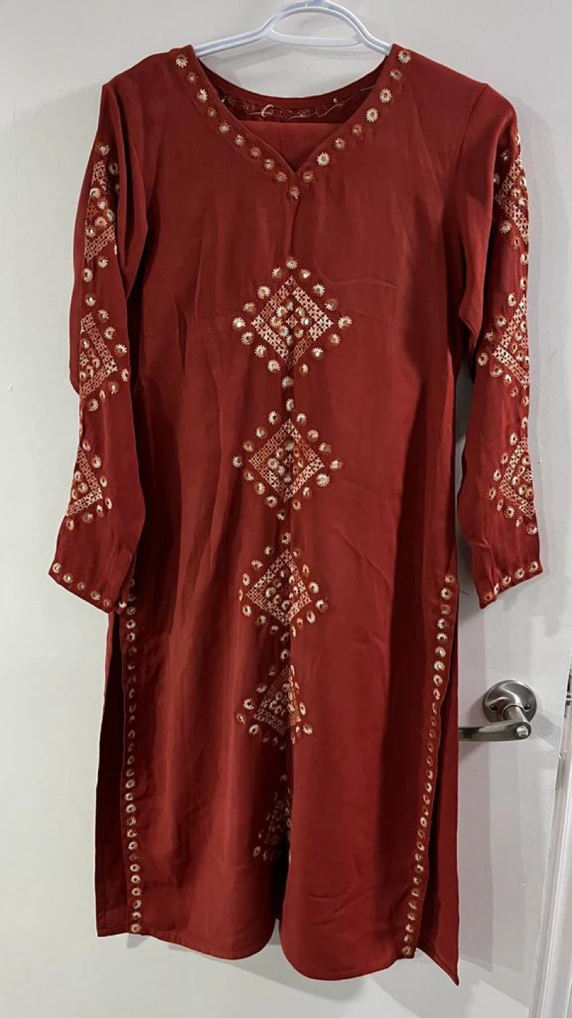 Women's Embroidered  3 piece suit