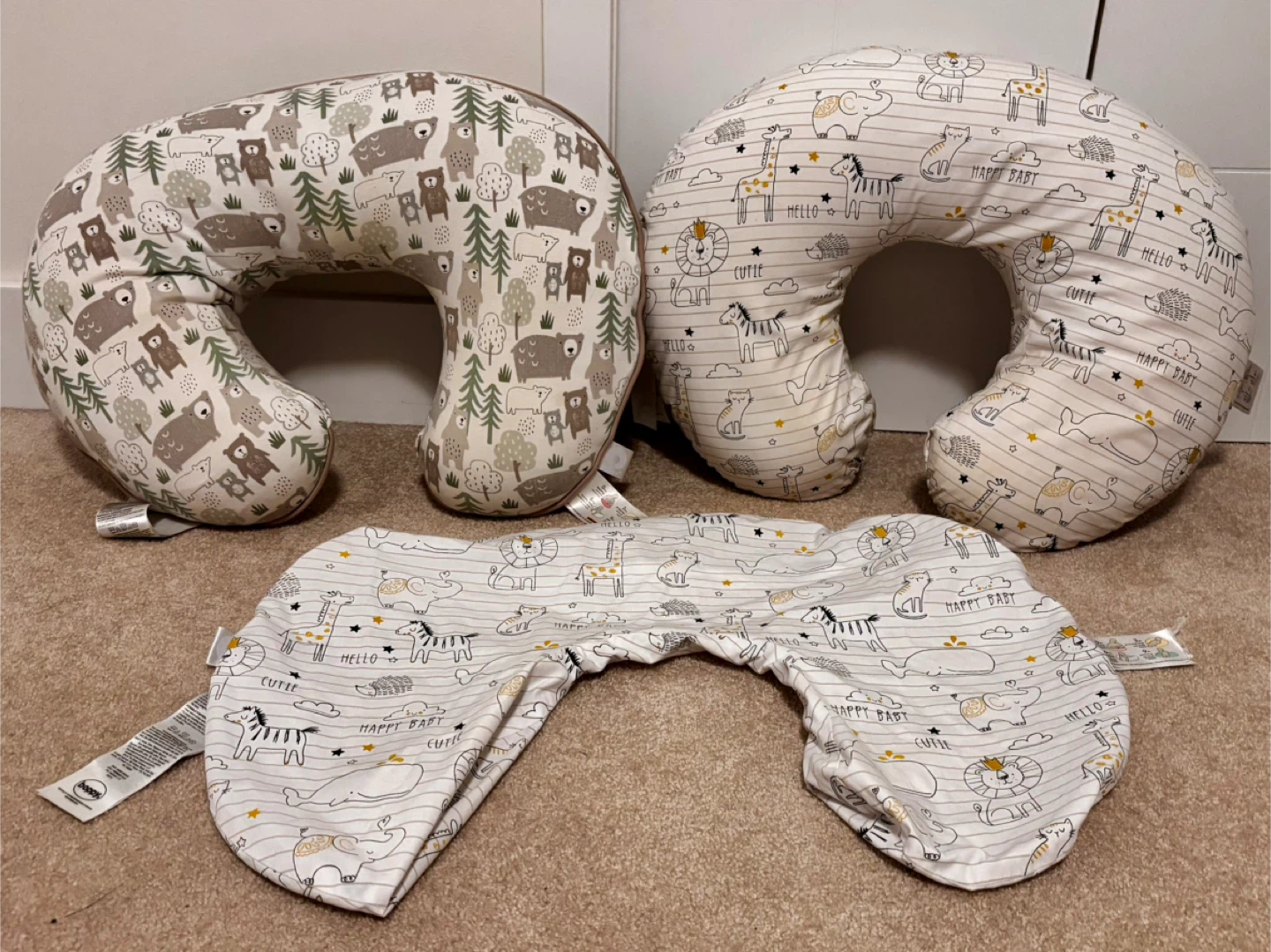 Boppy Nursing Pillow Set with Covers