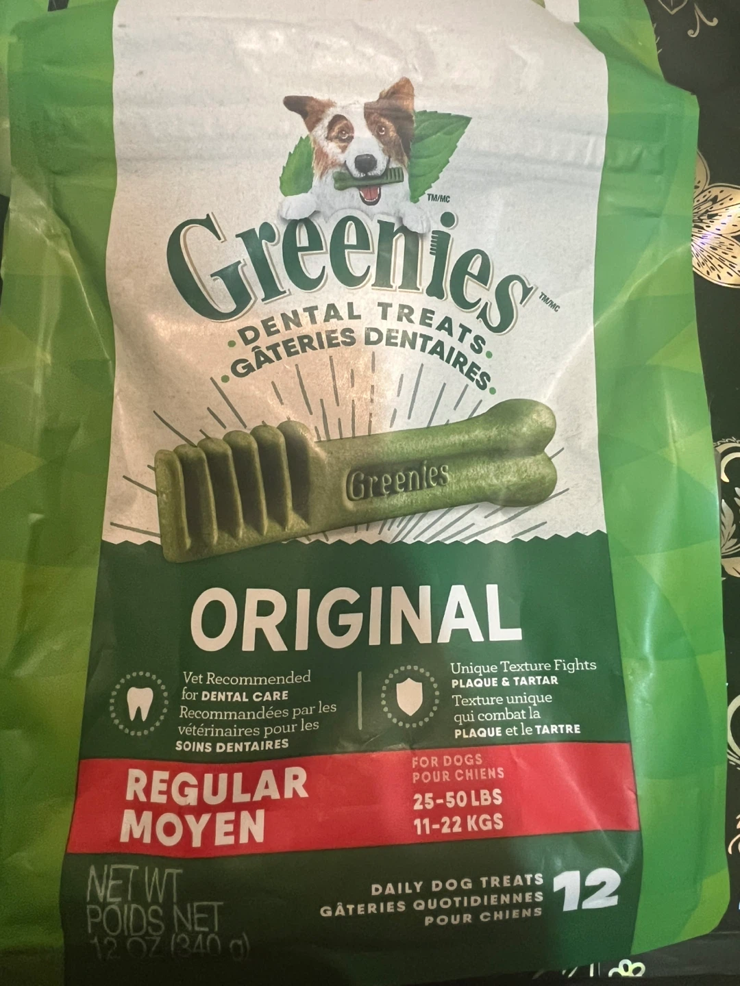 Greenies Original Dental Treats - Regular Size (12 oz bags) - photo 2