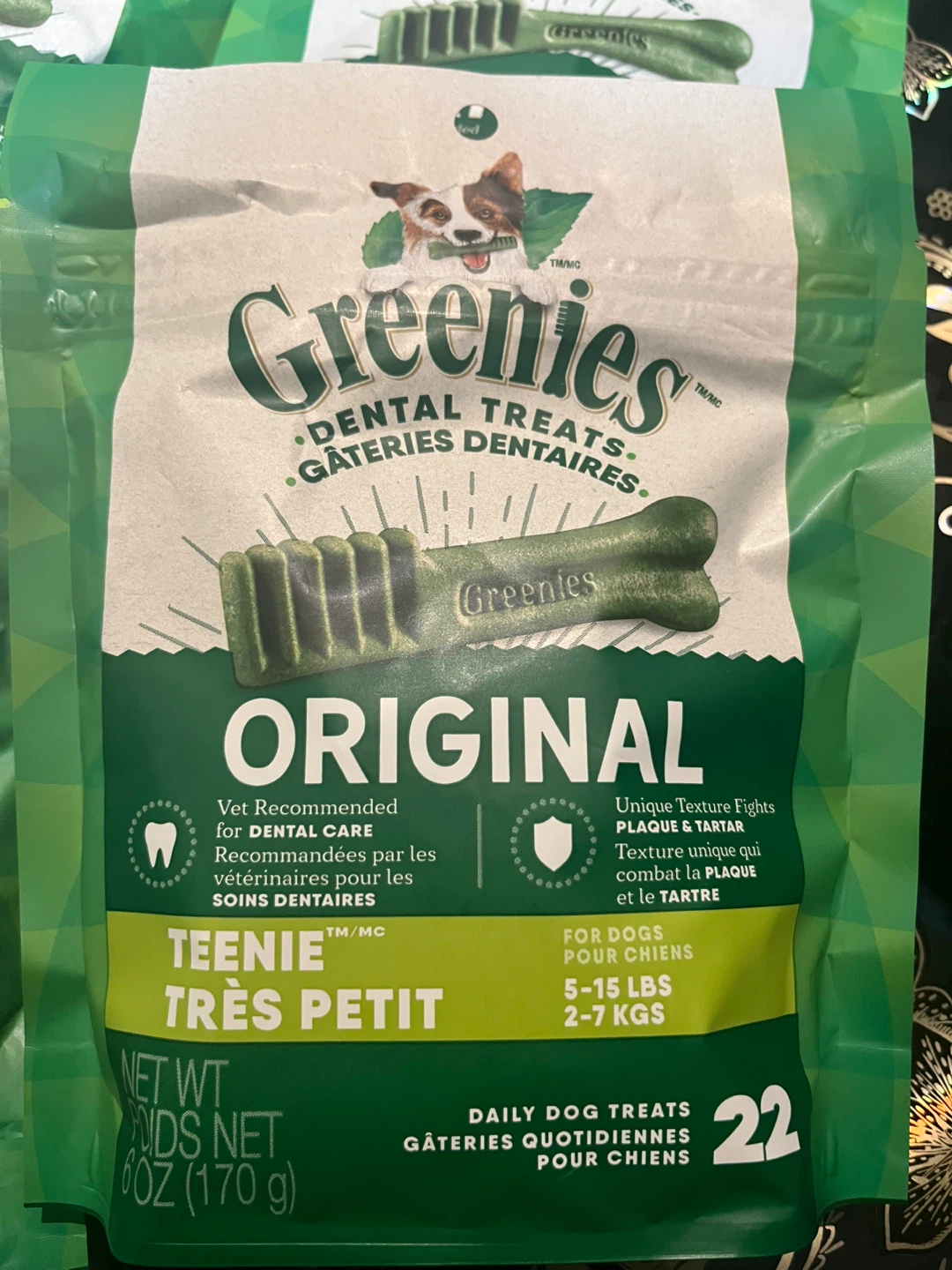 Greenies Teenie Original Dental Treats for Dogs - photo 2