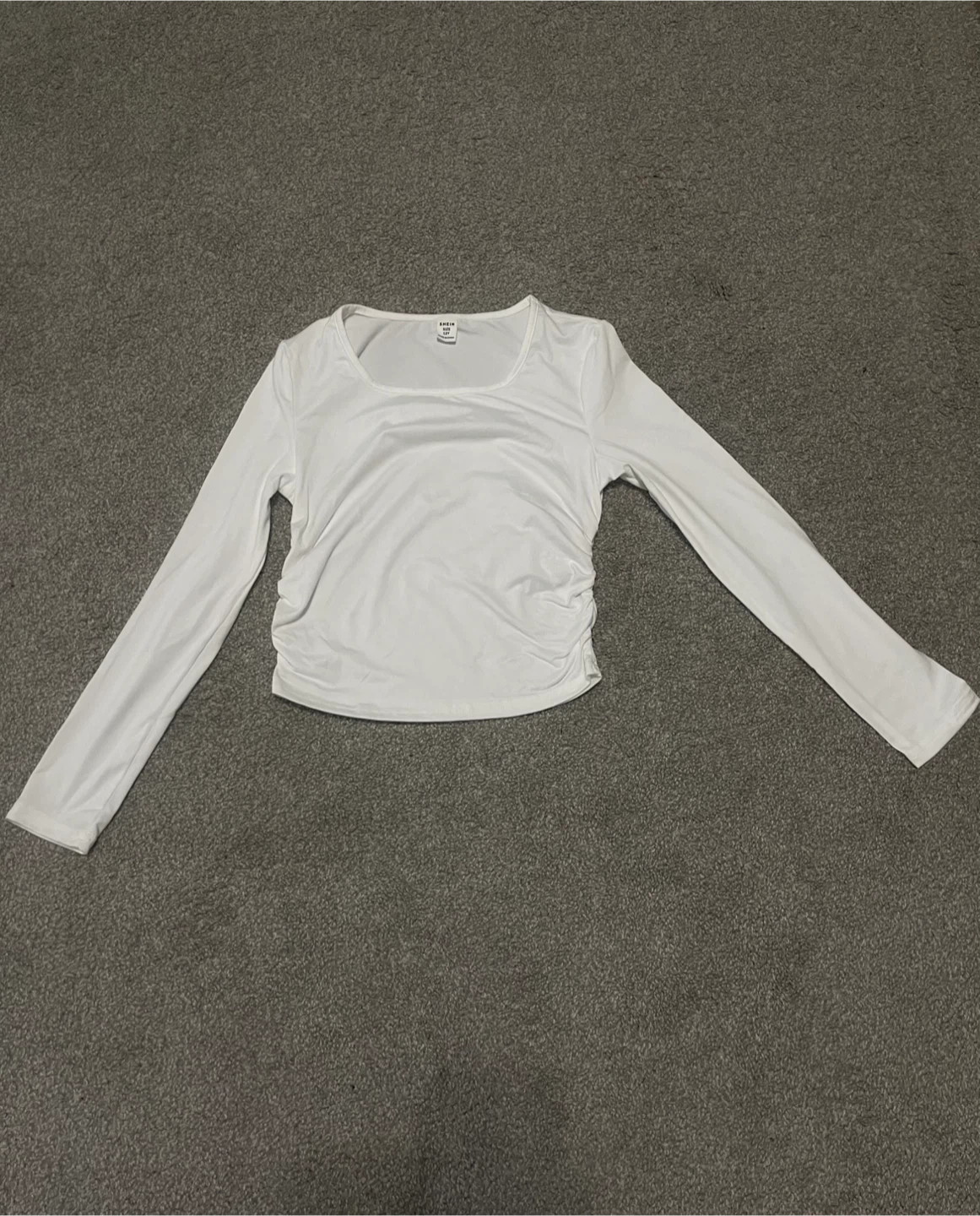 SHEIN Long Sleeve Ruched Top - photo 2