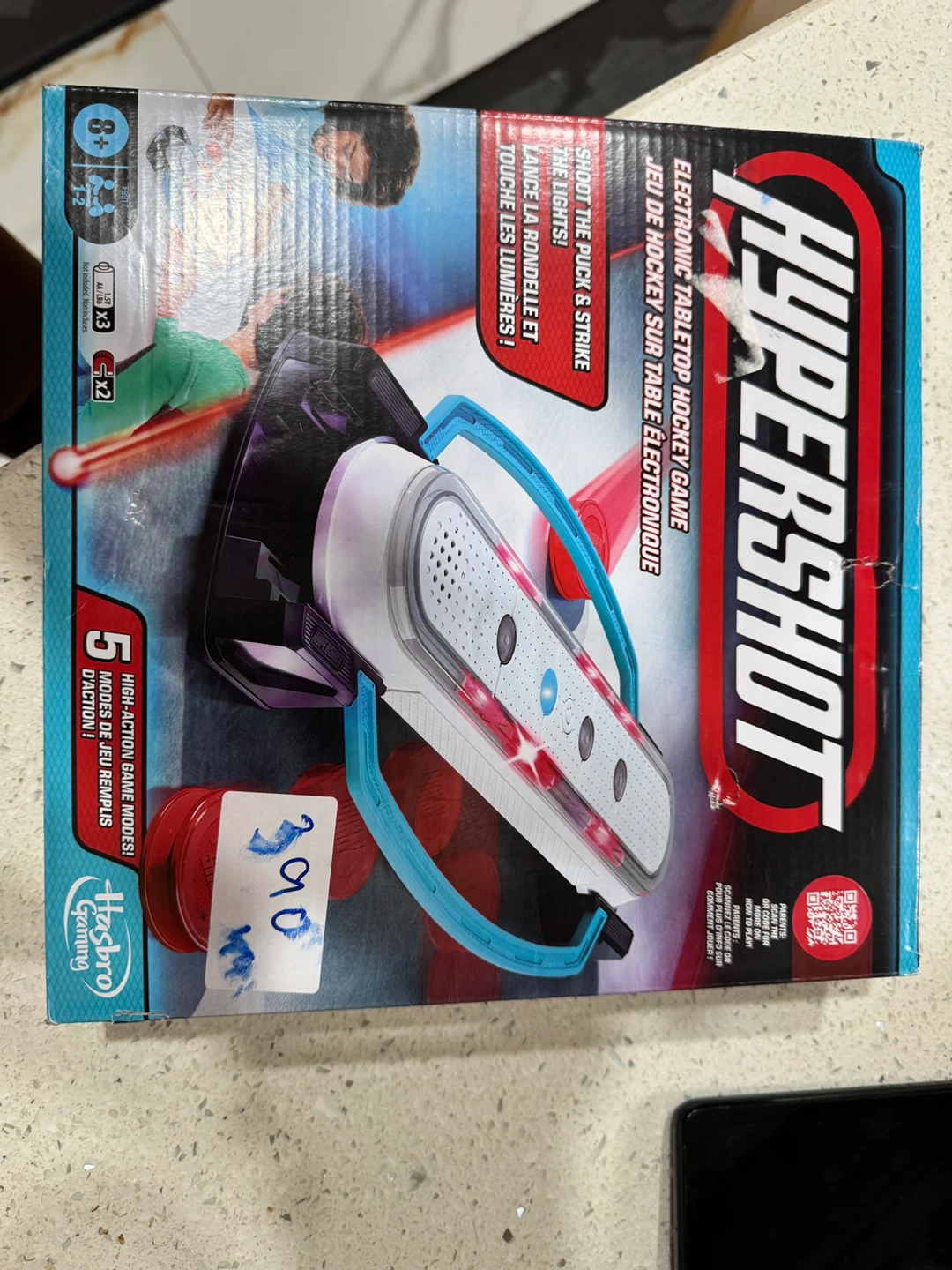 Hasbro Hyper Shot Electronic Tabletop Hockey Game
