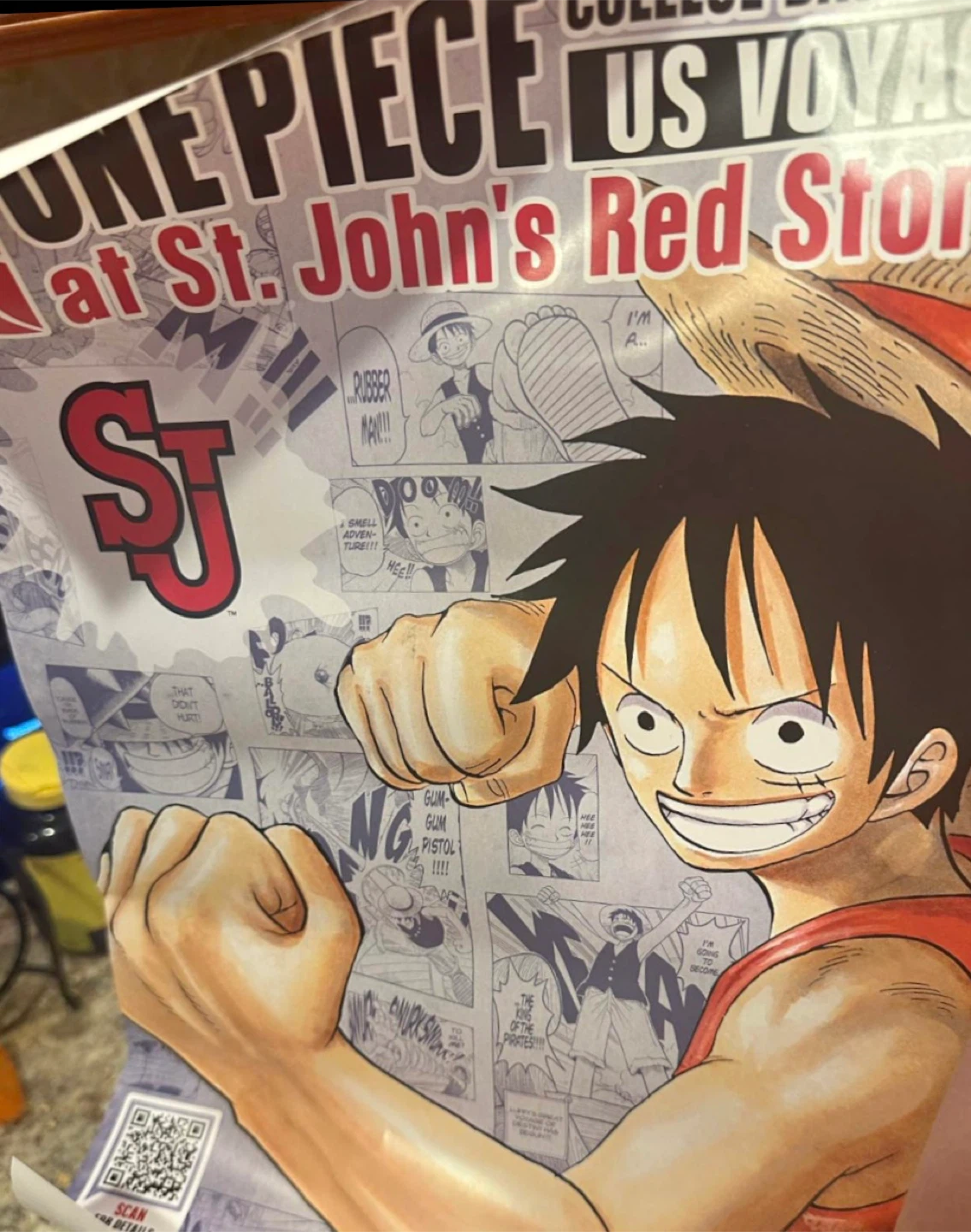 One Piece Poster US Voyage at St. John's Red Storm