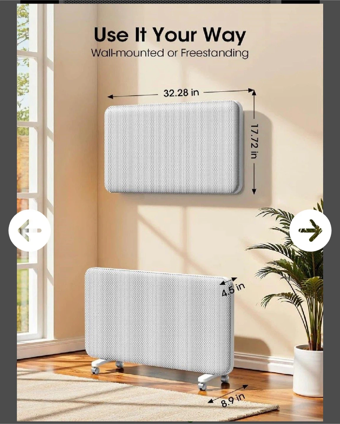 Convector Heater with Smart Features - photo 2