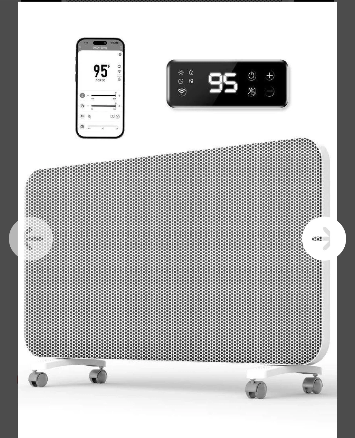 Convector Heater with Smart Features