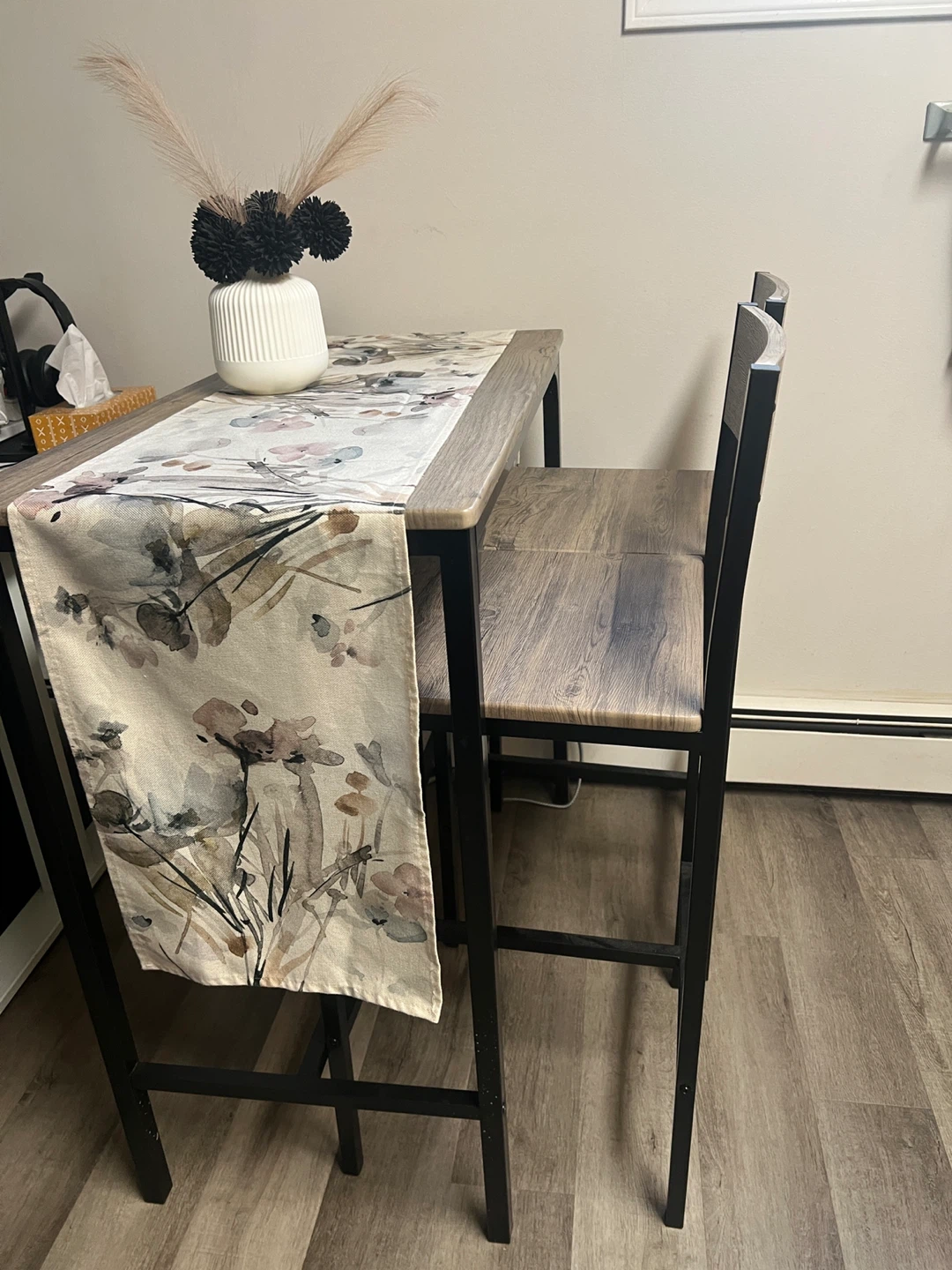 Counter Height Dining Set with 2 Stools - photo 2