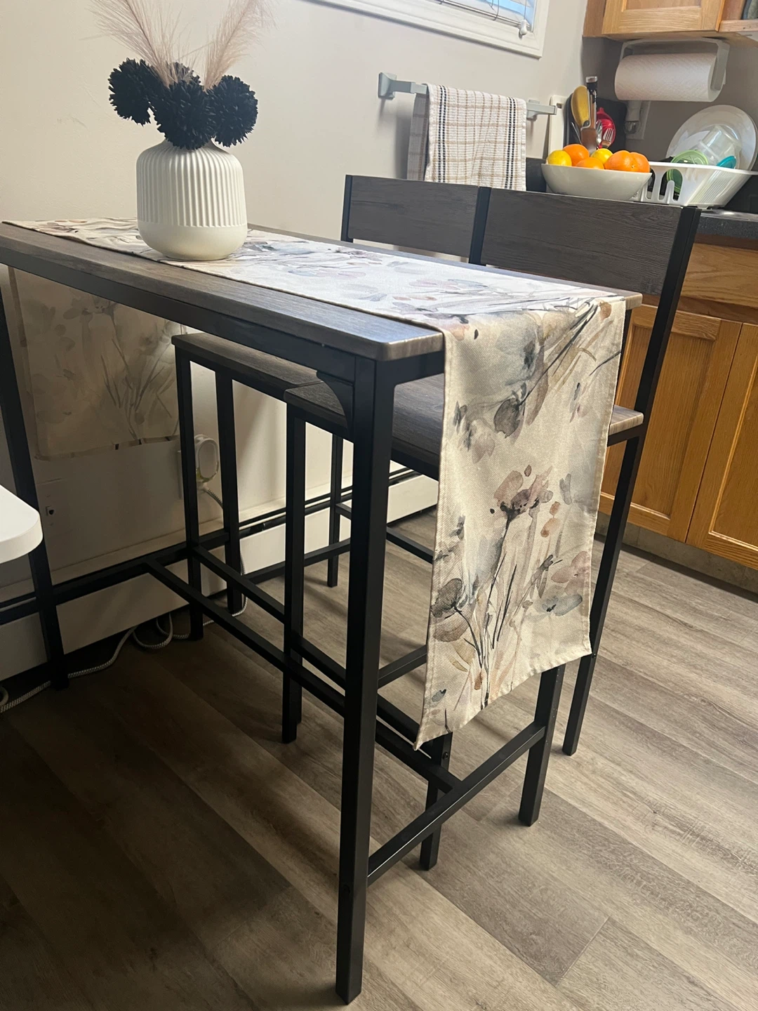 Counter Height Dining Set with 2 Stools - photo 3