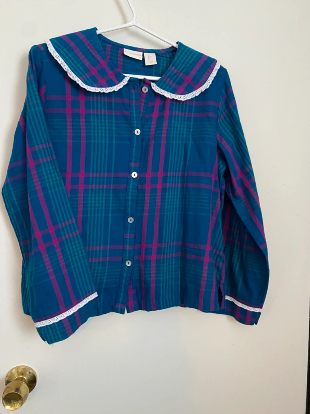 Rachel Ashwell Plaid Pajama Set
