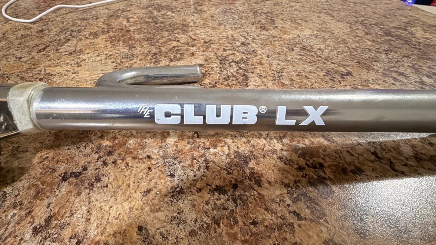 The Club LX Series Steering Wheel Lock - Anti-Theft Device