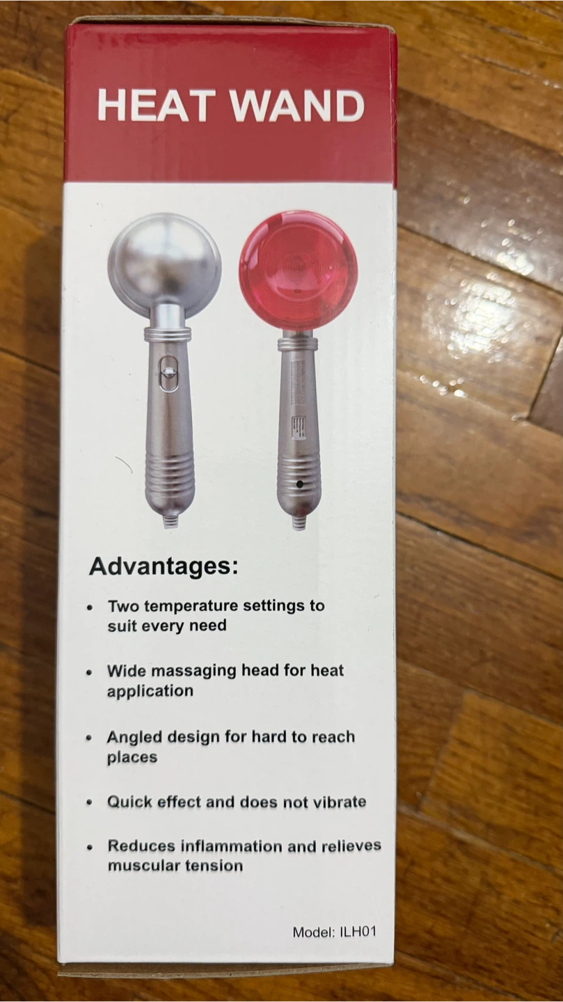 Heat Wand Massager with Two Temperature Settings - photo 2