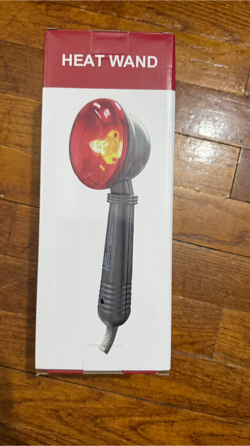 Heat Wand Massager with Two Temperature Settings