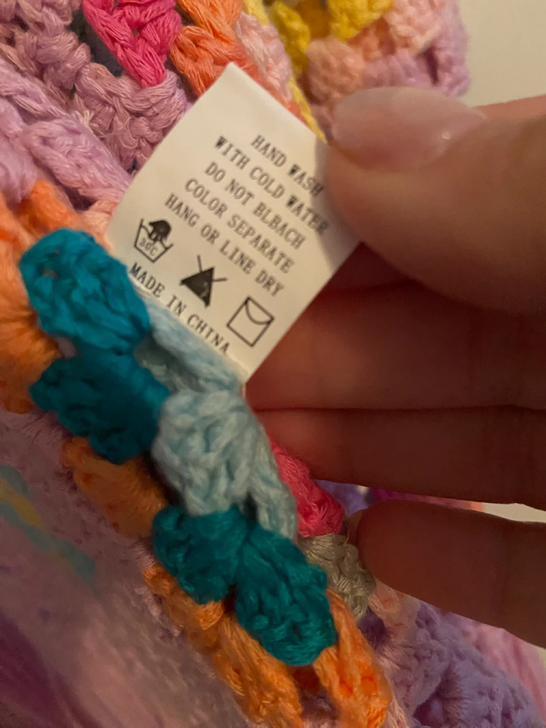 Boho Crochet Cardigan - Size S/M - photo 5