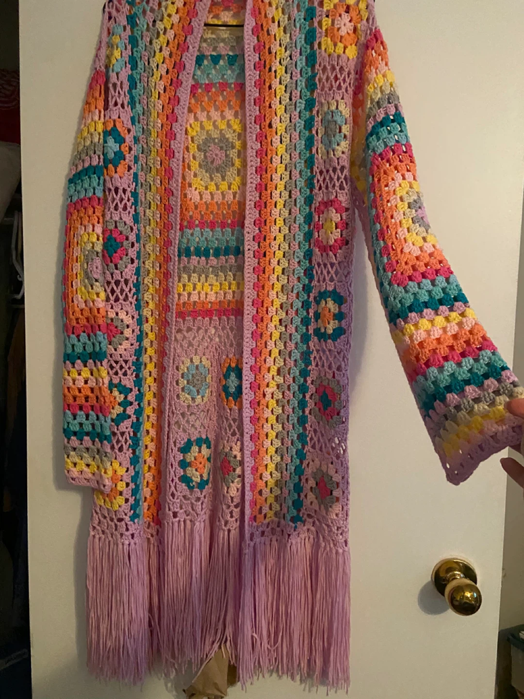 Boho Crochet Cardigan - Size S/M - photo 2