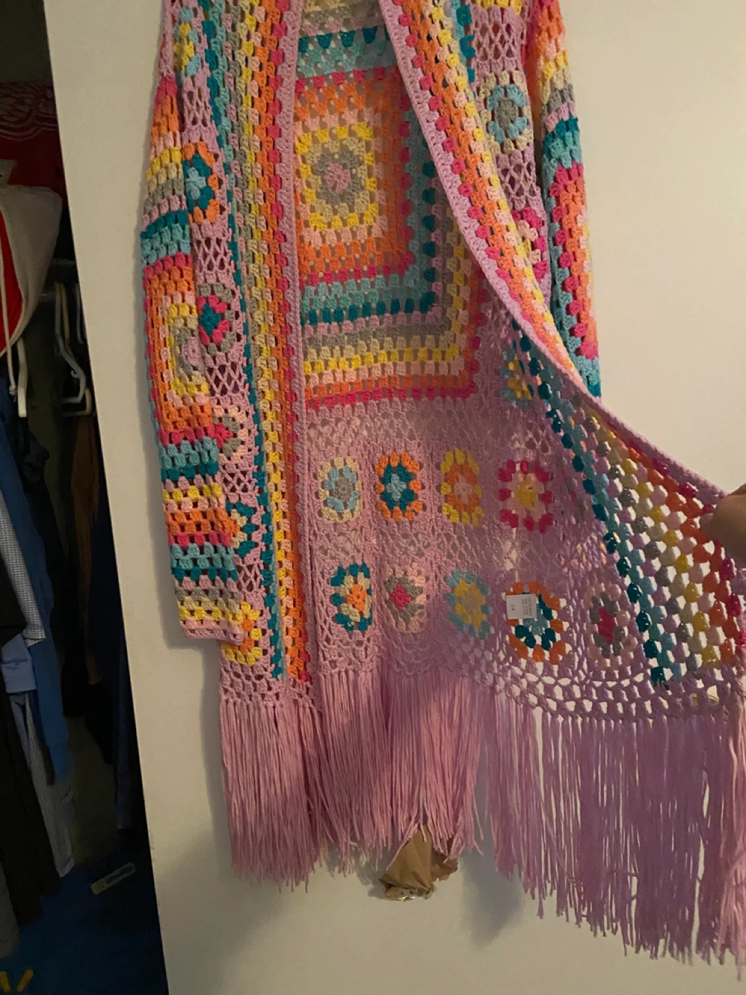 Boho Crochet Cardigan - Size S/M - photo 3
