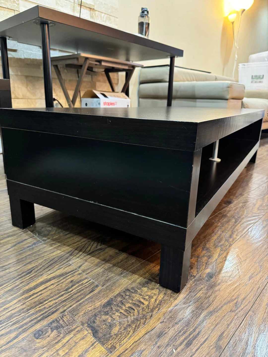 IKEA Black TV console - photo 3