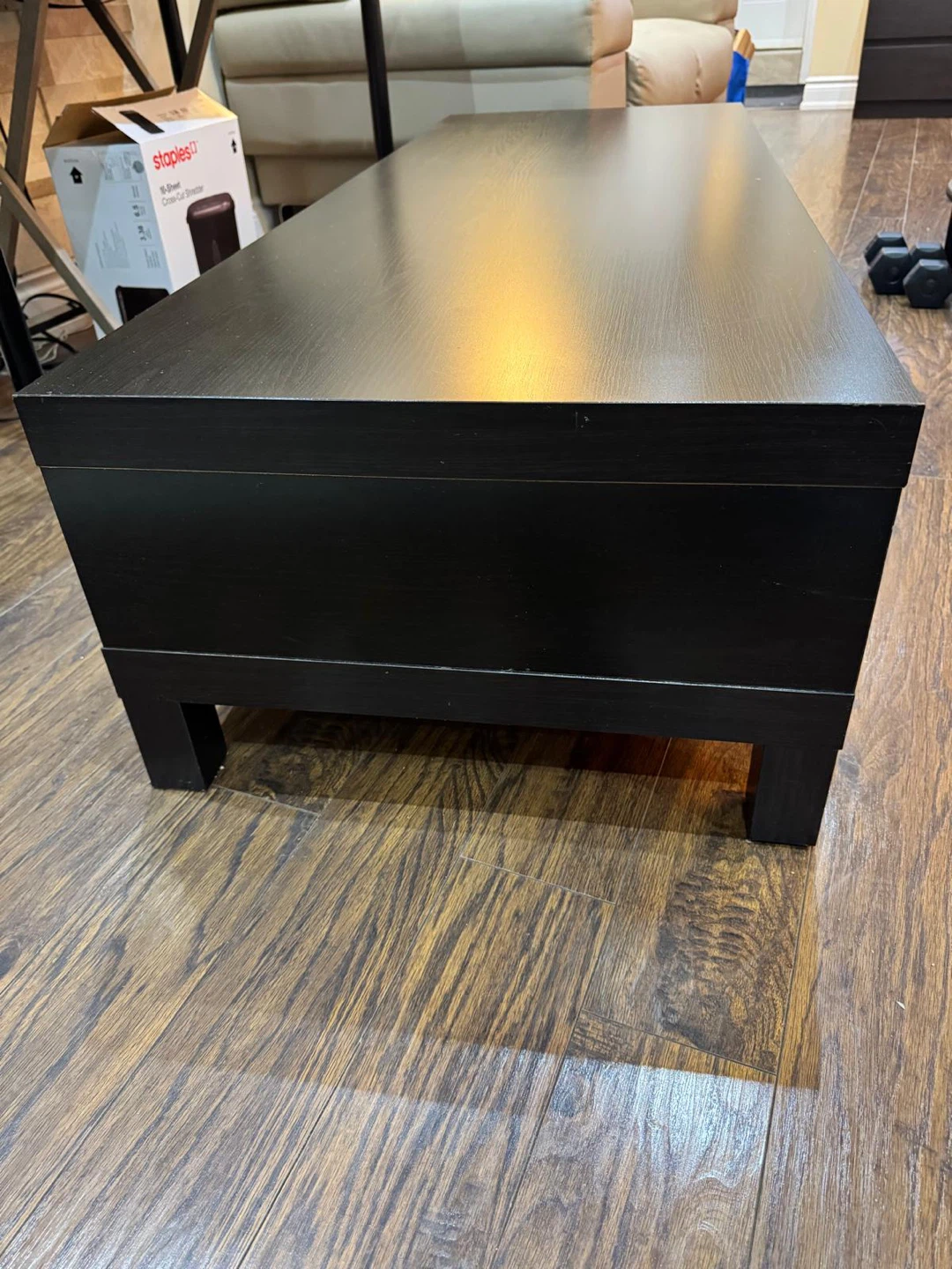 IKEA Black TV console - photo 4