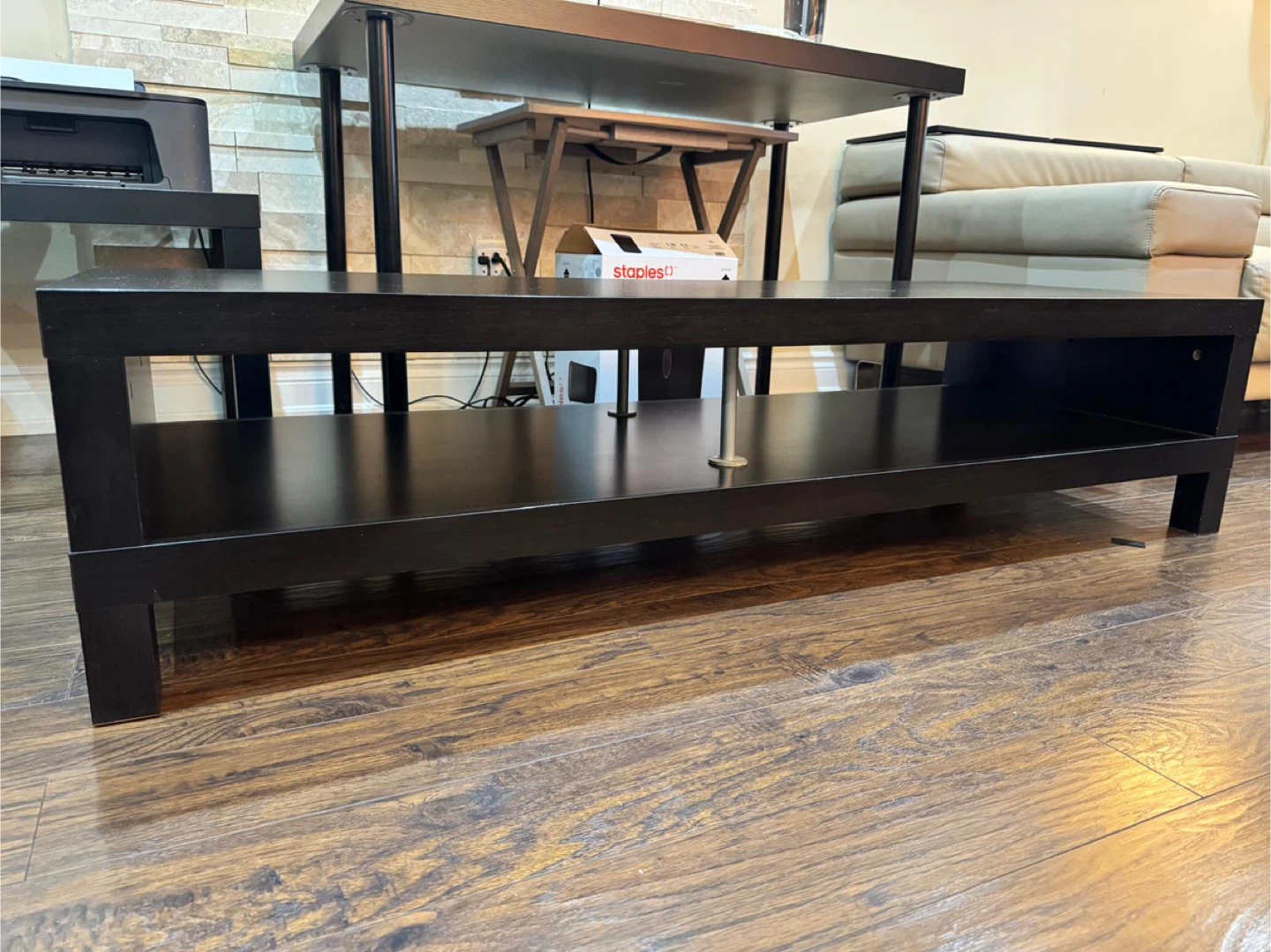 IKEA Black TV console