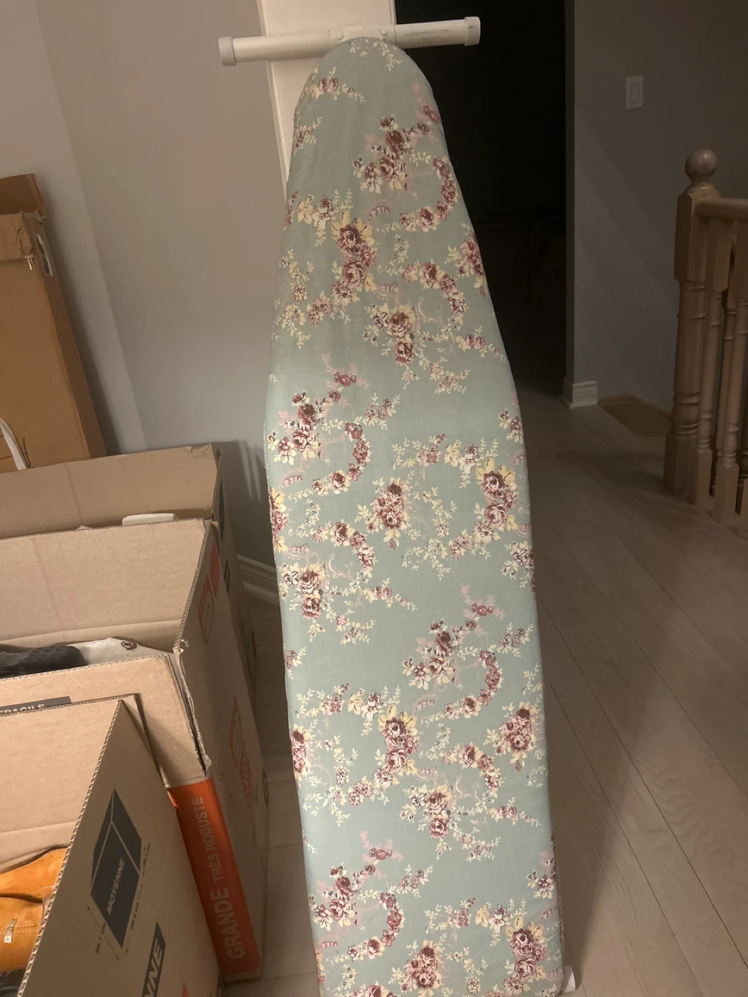Ironing Board with Floral Cover
