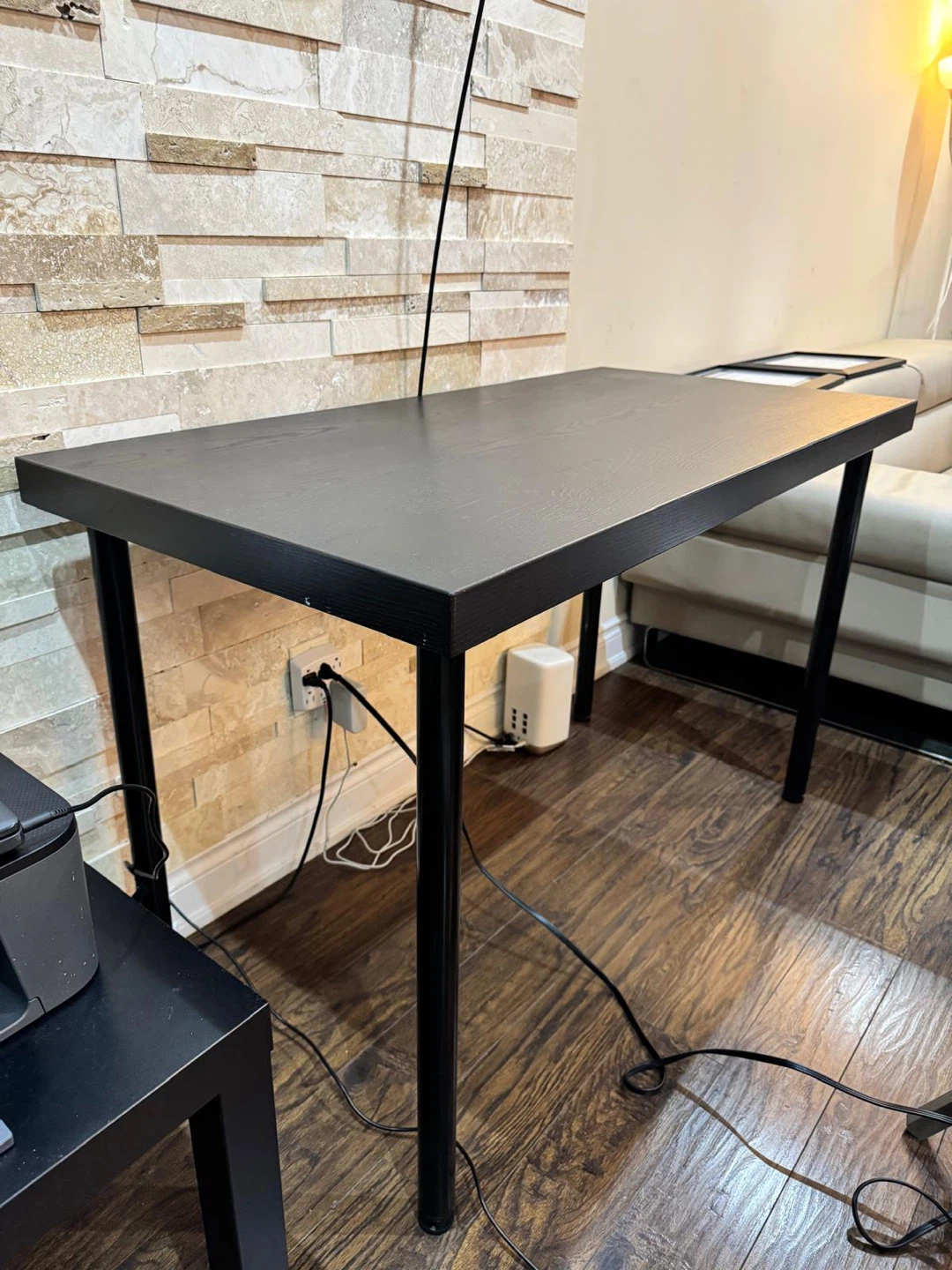 Black Desk - 120cm Width
