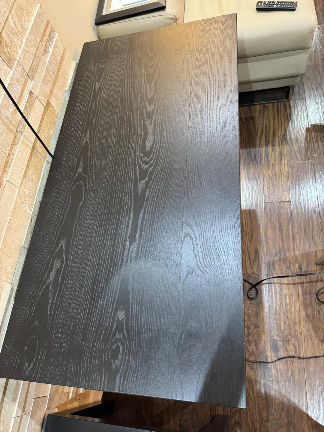Black Desk - 120cm Width - photo 2