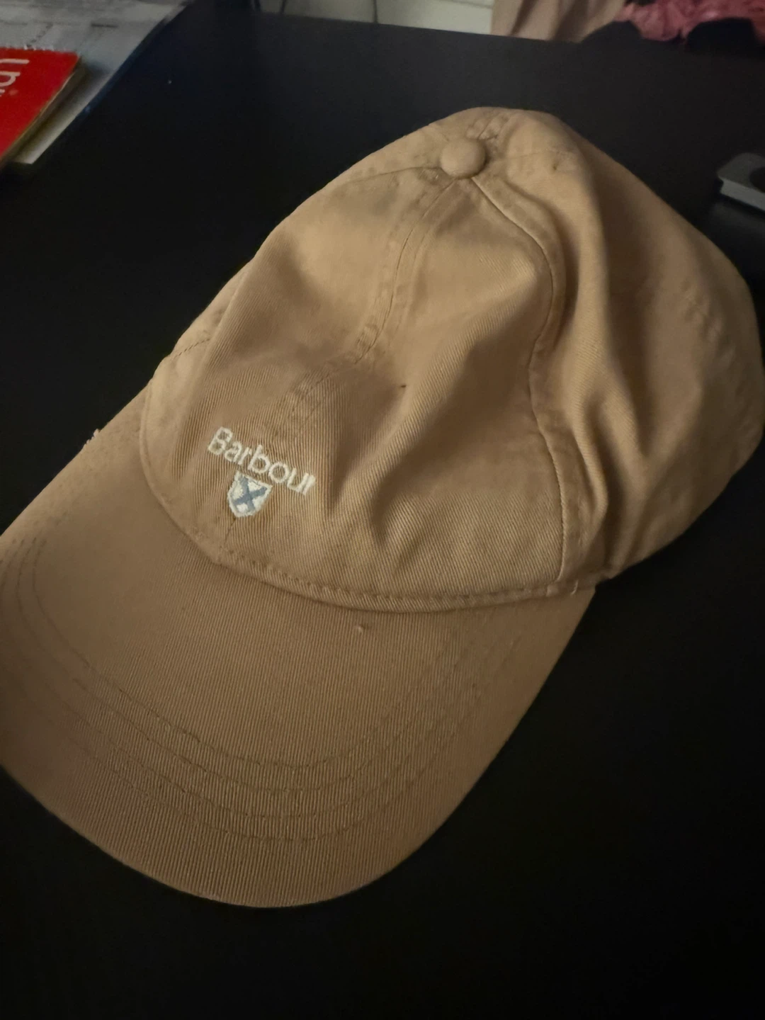 Barbour Baseball Cap Tan - photo 3