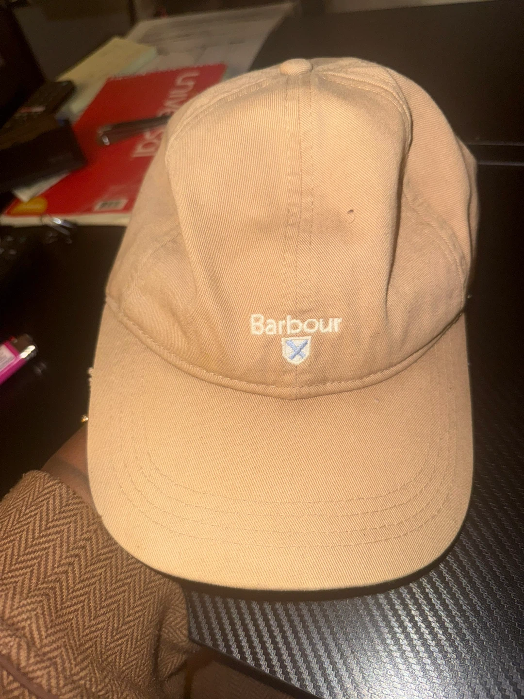 Barbour Baseball Cap Tan