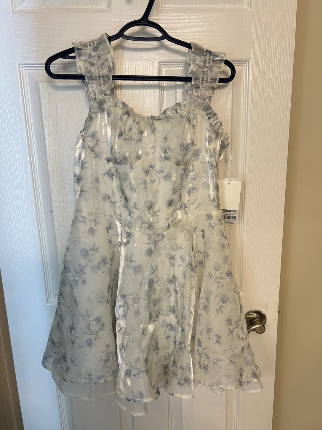 New Size M Women's Floral Mini Dress, buy two get one free - photo 3