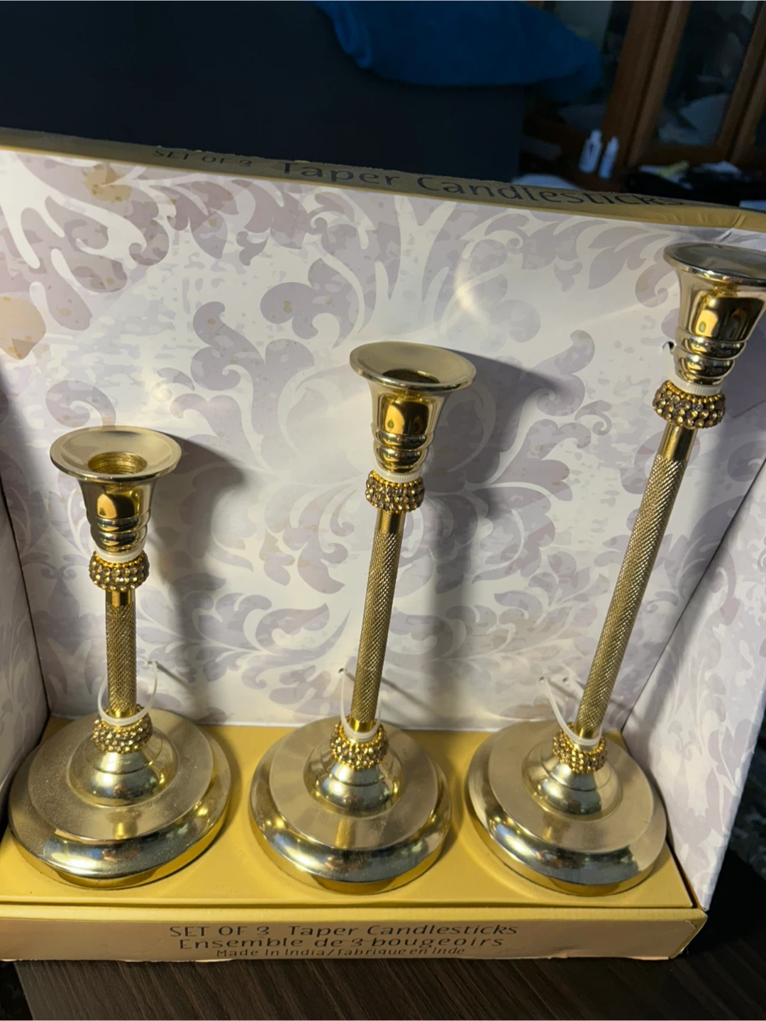 Set of 3 Candlesticks