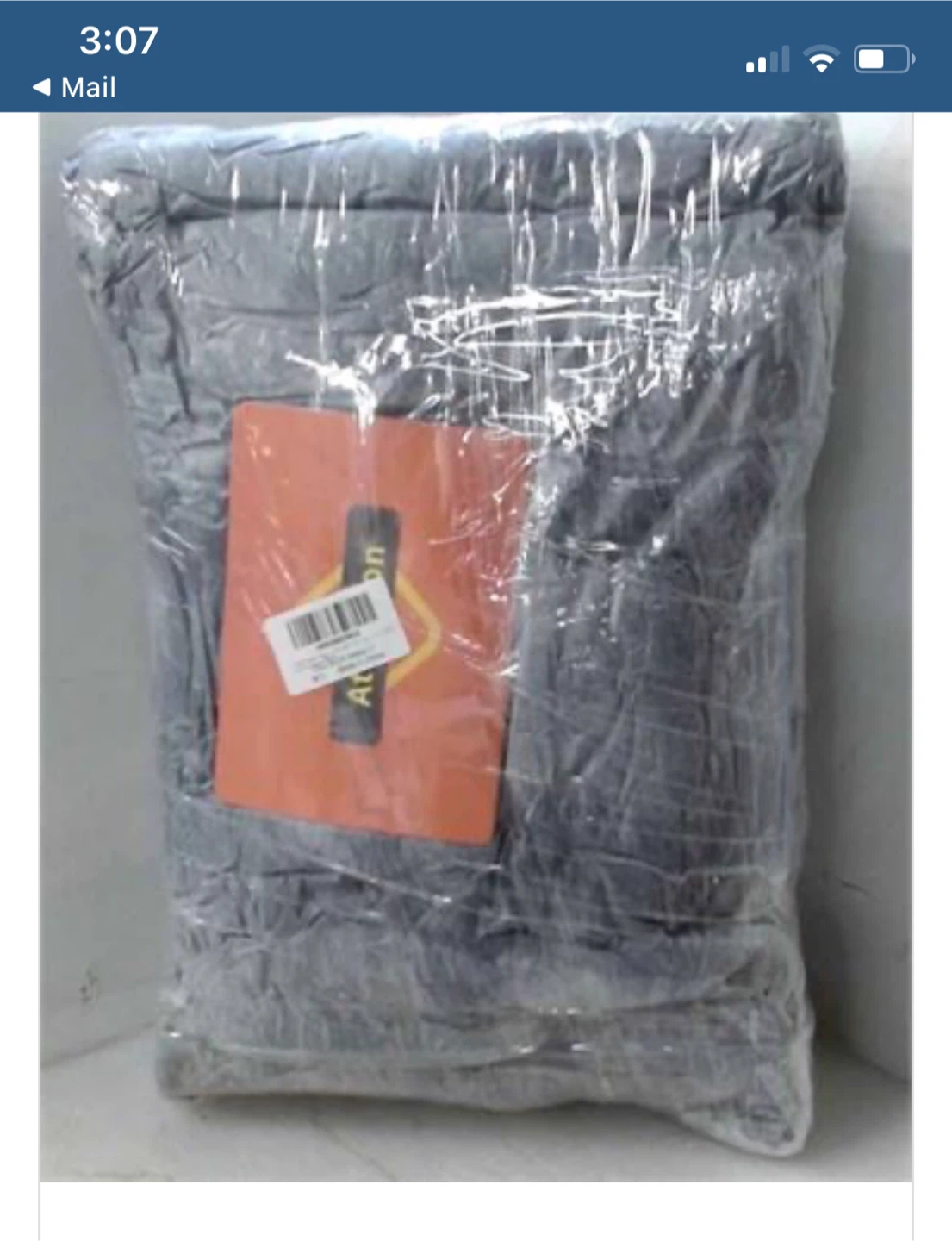 4.6x6.5 shaggy Area Rug - Grey - photo 2