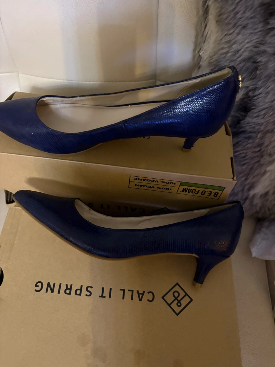 Call It Spring Women's Blue Pumps
