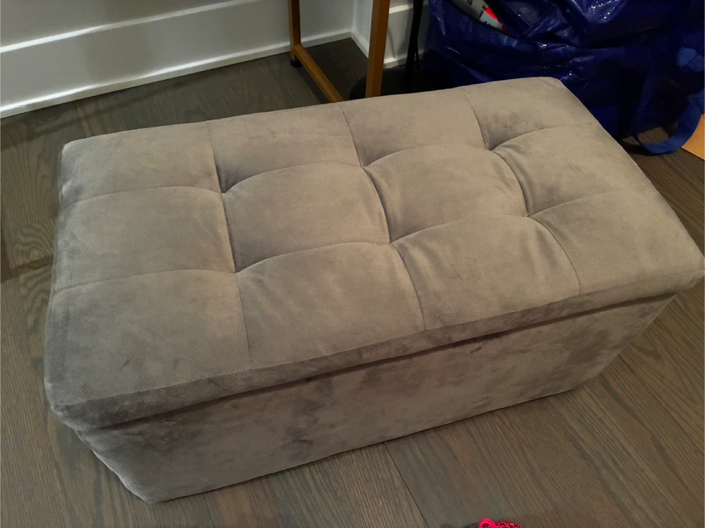 Tufted Storage Ottoman