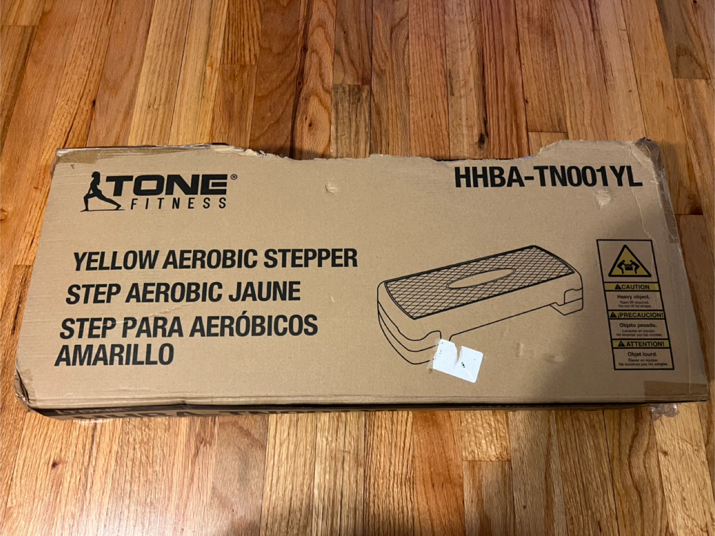 Tone Fitness Yellow Aerobic Stepper