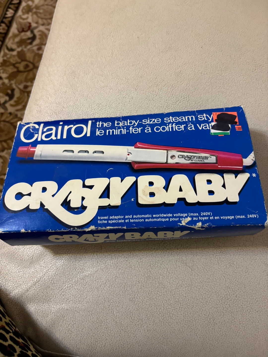 Clairol Crazy Baby Travel Hair Straightener - photo 2