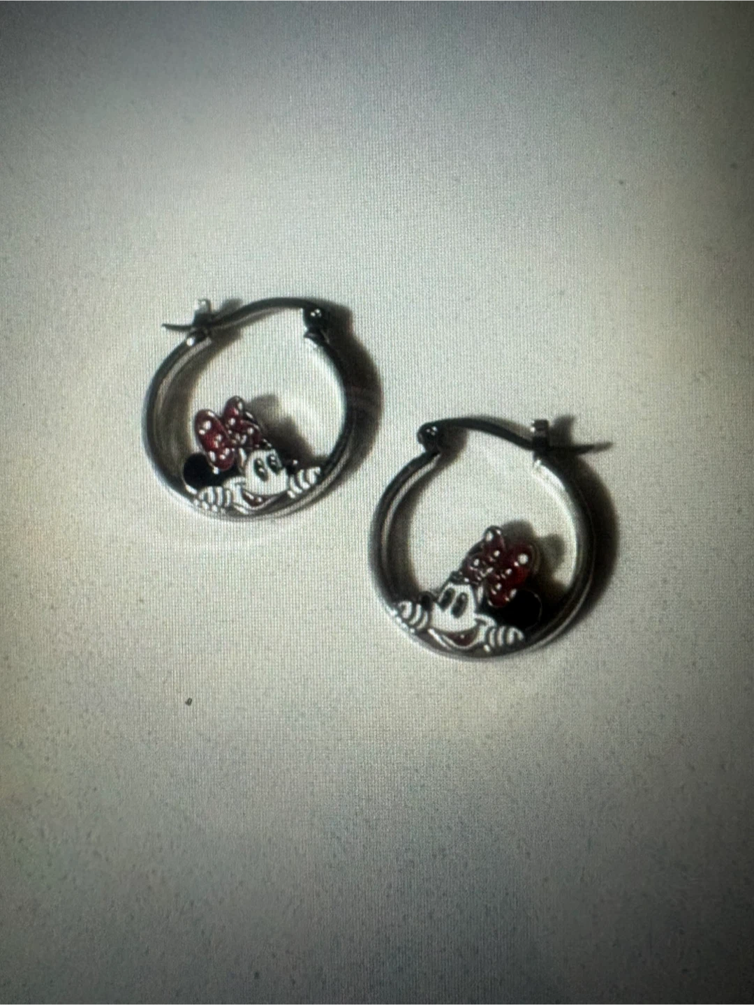 Boucles d'oreilles Minnie Mouse