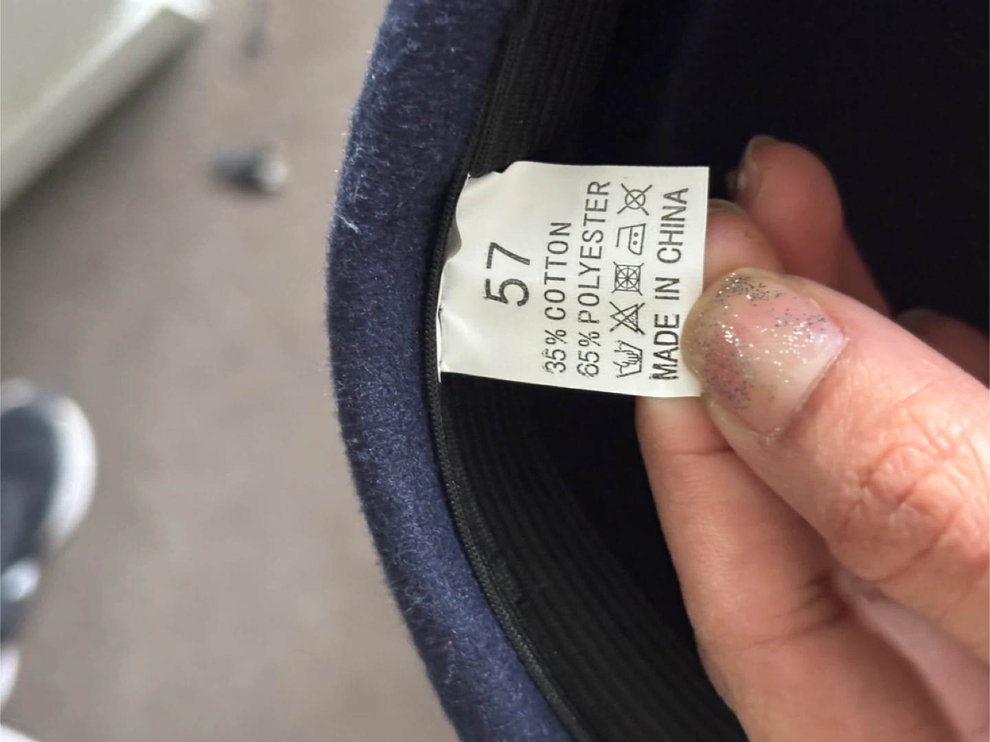 Navy Stewardess Hat, Size 57 - photo 2