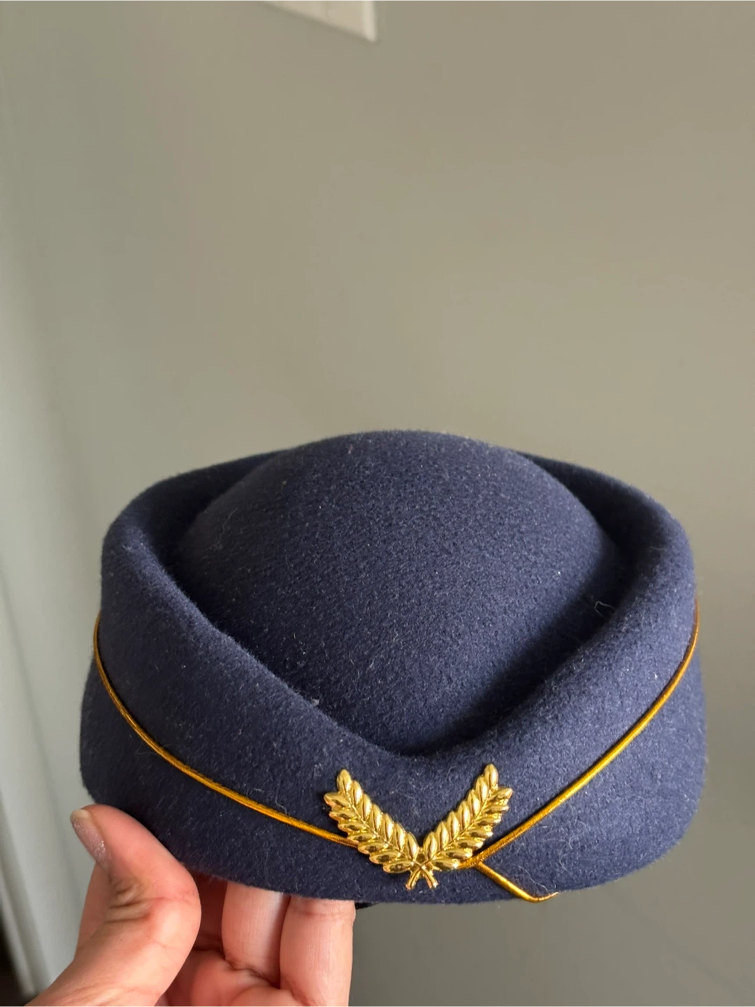 Navy Stewardess Hat, Size 57